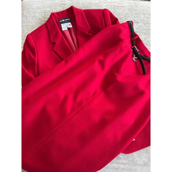 Vintage Sag Harbor Skirt and Blazer 2 Piece Suit NWT Defects Sz 8P - Picture 1 of 9